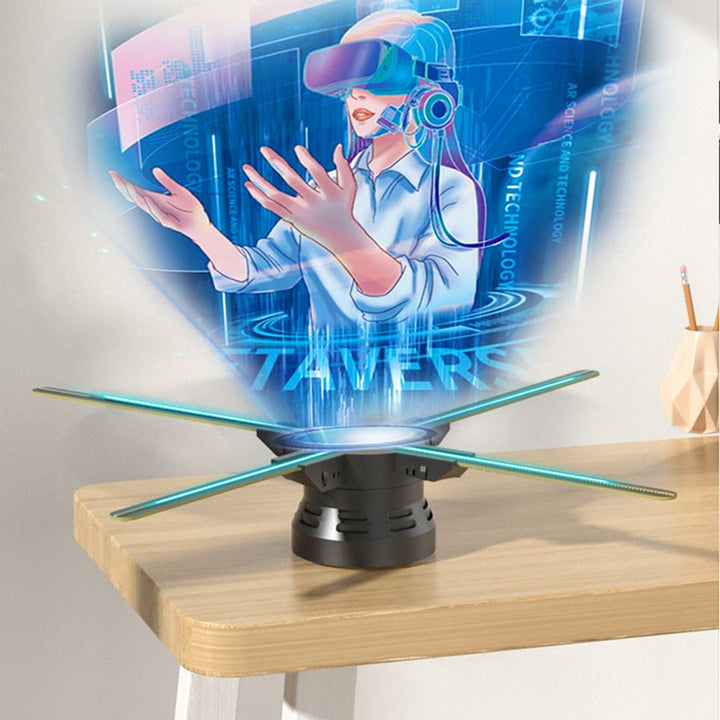 3D modern fan projector