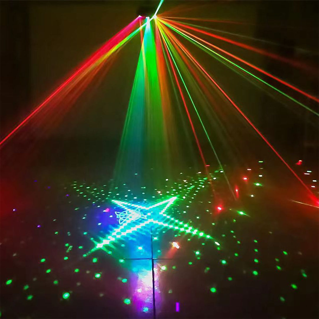 Nine eyes laser party light